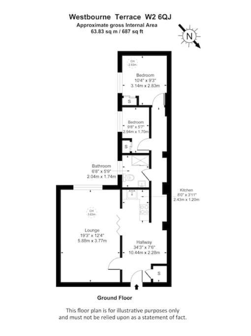 Cosy 2-Bedroom Flat Paddington Londra Dış mekan fotoğraf
